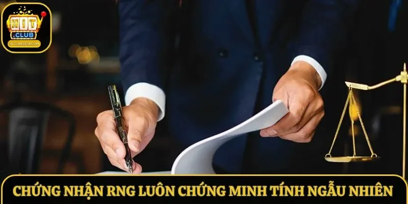 Chứng nhận RNG luôn chứng minh tính ngẫu nhiên