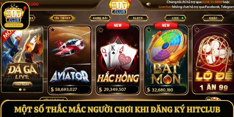 Một số thắc mắc của người chơi khi đăng ký tại Hitclub