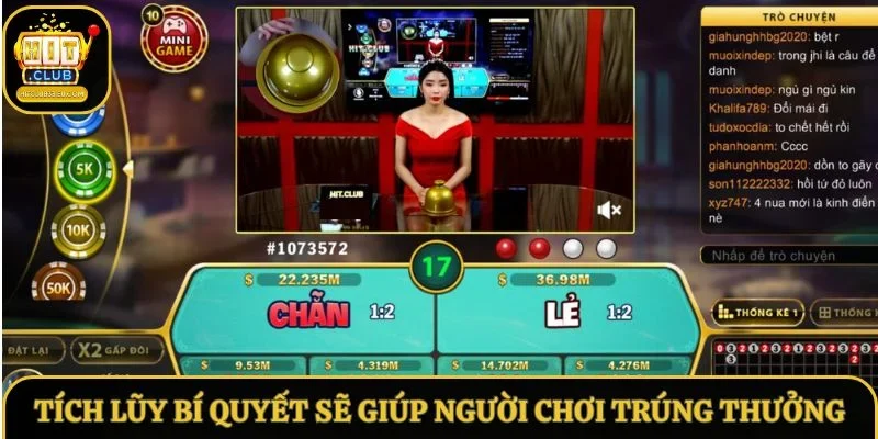 Tích lũy bí quyết sẽ giúp người chơi trúng thưởng Tích lũy bí quyết sẽ giúp người chơi trúng thưởng