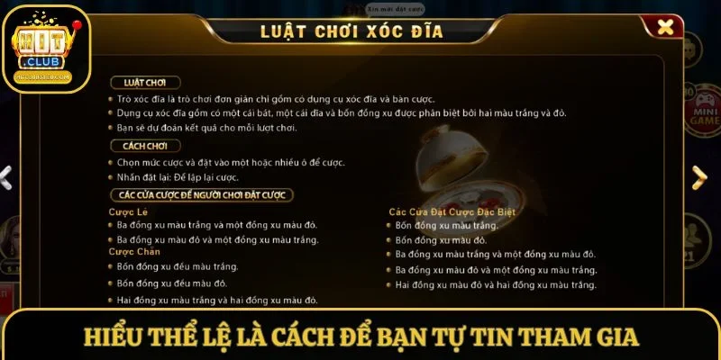 Hiểu thể lệ là cách để bạn tự tin tham gia Hiểu thể lệ là cách để bạn tự tin tham gia